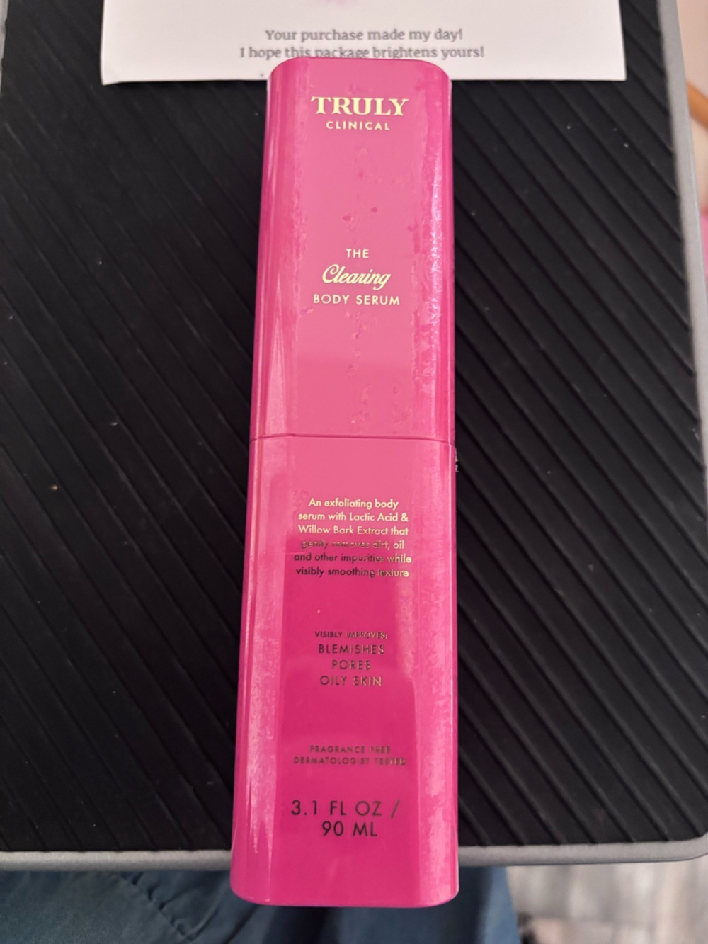 Truly Clinical The Clearing Body Serum (3.1 oz / 90 ml)
